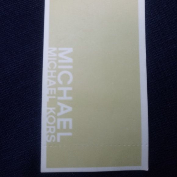 MICHAEL KORS ZIPPER SKIRT NAVY NWT - Picture 5 of 6